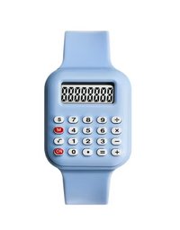 Children's Digital Electronic Calculator Wristwatch For Kids
