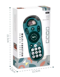 Multifunctional Learning Remote Control Toy With Sound And Light For Kids (Assorted)
