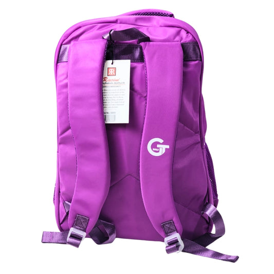 GT Decent School & College Backpack For Kids (6888) (Purple) (Deal)