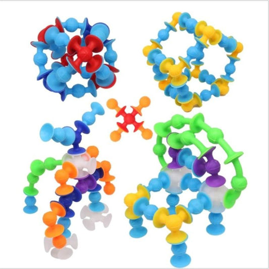 Stick-On Suction Puzzle Toy – Creative Fun for Kids & Parent-Child Bonding