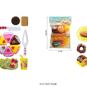 Pretend Play Fast Food & Dessert Toy Set for Kids – Pizza, Ice Cream, Donuts & More