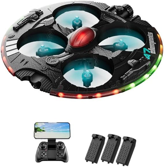 4D Elements Flying UFO Remote Control Quadcopter Drone Toy