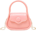 Mini Handbag with Chain Strap – Elegant & Trendy Purse for Girls & Women