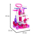 Sweet Home Magical Cleaning Trolley Play Set for Kids – Pretend Play Housekeeping Toy (Ages 3+)