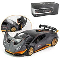 Lamborghini Huracan Die-Cast Car 1:24 Scale with Lights & Engine Sound – Premium Alloy Model for Kids & Collectors