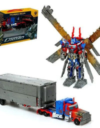 Crazed Lego Optimus Vajra Transformer Playset For Kids
