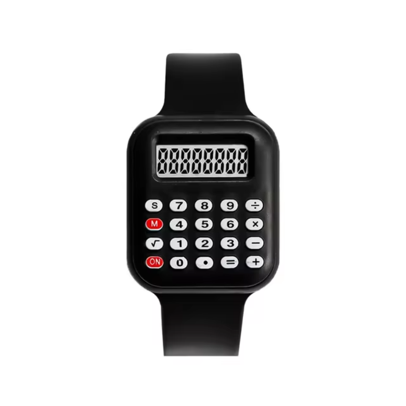 Children's Digital Electronic Calculator Wristwatch For Kids