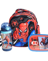 Spiderman Themed School Lunch Deal For Kids (Lunch Bag/Box & Bottle)
