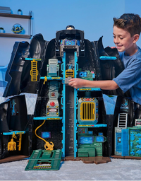 Giant Batman Transforming Playset with Exclusive 4 Batman Figure and Accessories
