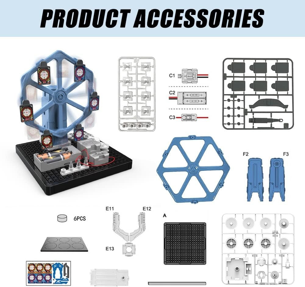 Circuits & Machinery Bow And Arrow Rotating Toy For Kids