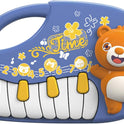 Cute Teddy Bear Musical Piano Toy For Kids - Assorted