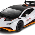 Lamborghini Huracan Die-Cast Car 1:24 Scale with Lights & Engine Sound – Premium Alloy Model for Kids & Collectors