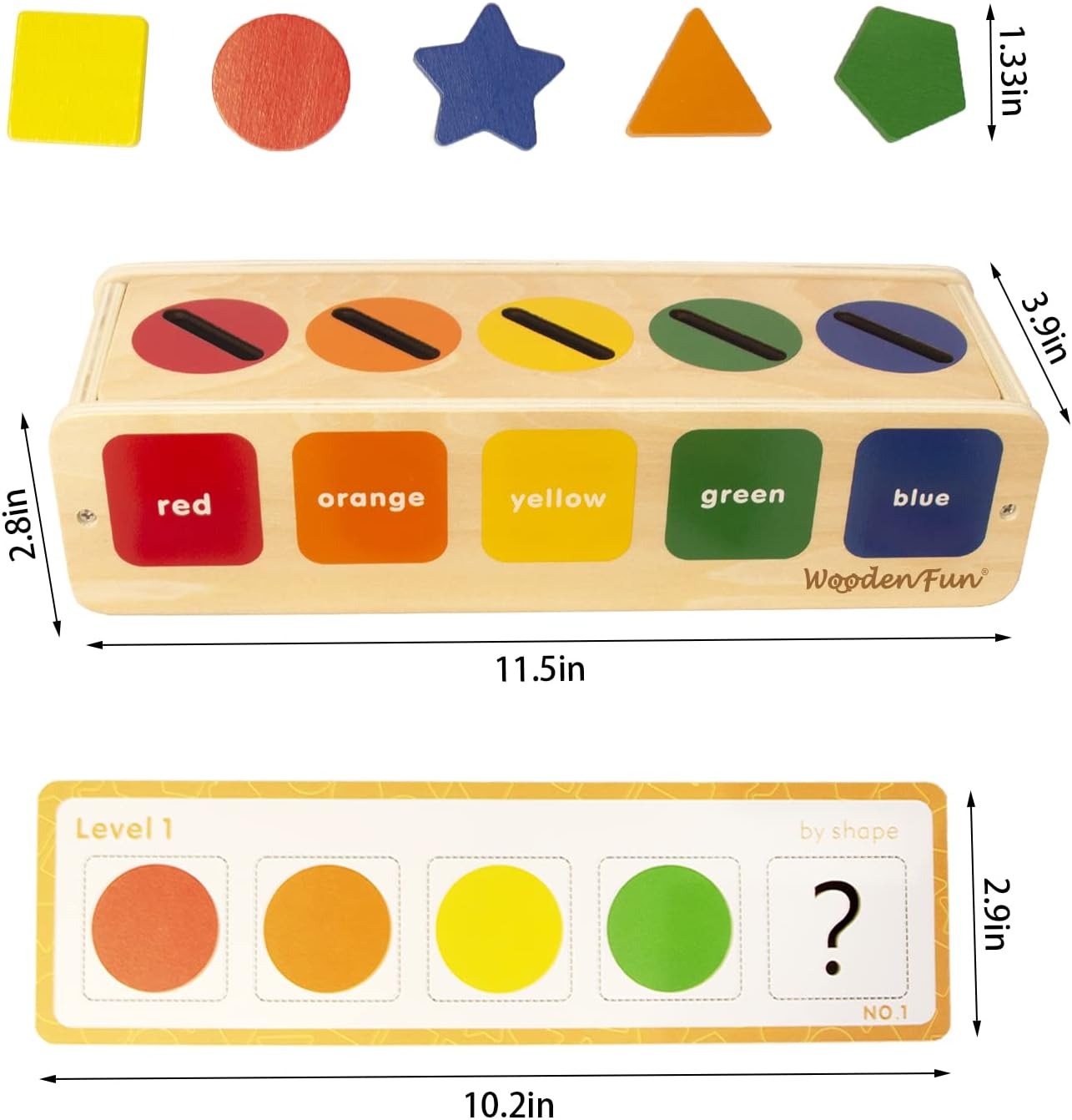 Wooden Sorting Box – Fun & Educational Toy for Enhanced Learning and Play