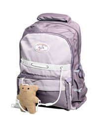 Children's Bear School Bag Waterproof Lightweight Backpack -16 Inches (Purple) (909)
