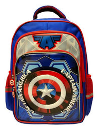 3D Captain America School Bag Large
