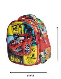 Car Themed School Deal For Kids (Backpack - Lunch Bag/Box & Bottle)
