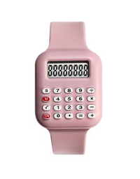 Children's Digital Electronic Calculator Wristwatch For Kids
