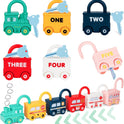 Unlock Train Montessori Toy For Kids