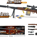 Sniper Toy Rifle Gun with Scope – Soft Bullet Long Range Blaster Toy for Kids