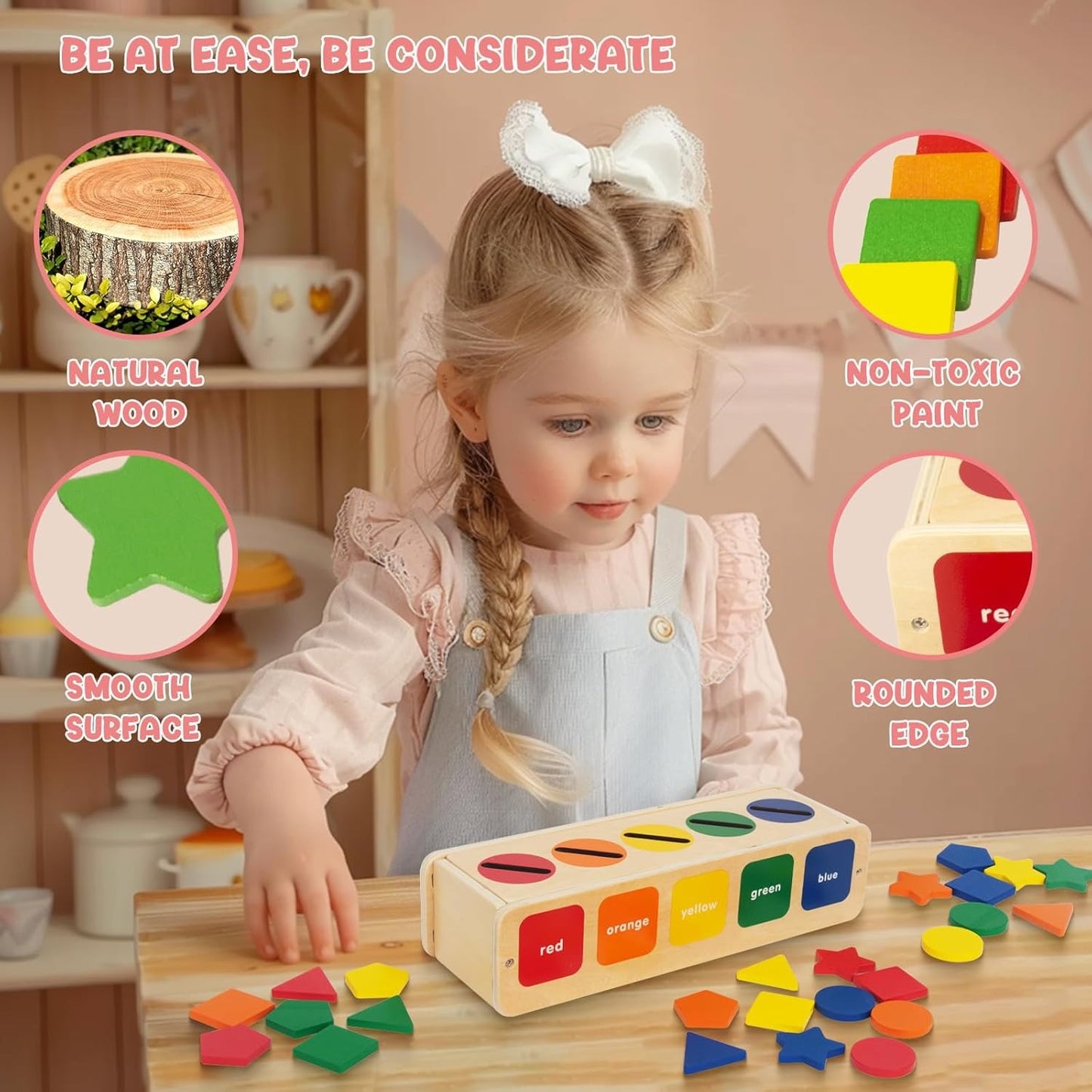 Wooden Sorting Box – Fun & Educational Toy for Enhanced Learning and Play