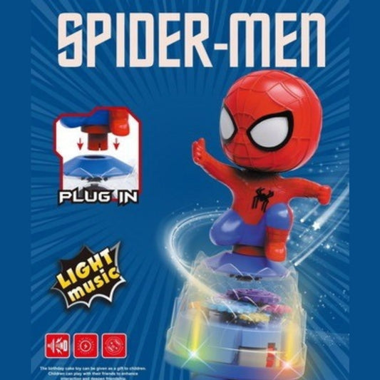 Spiderman LED Spinning Top