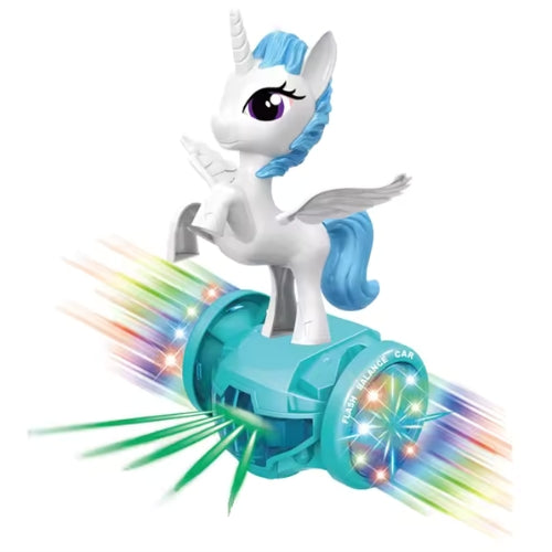 Uni-corn melody rotating toy