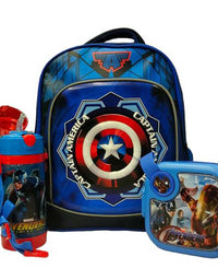 3D Captain America School Bag Deal Small
