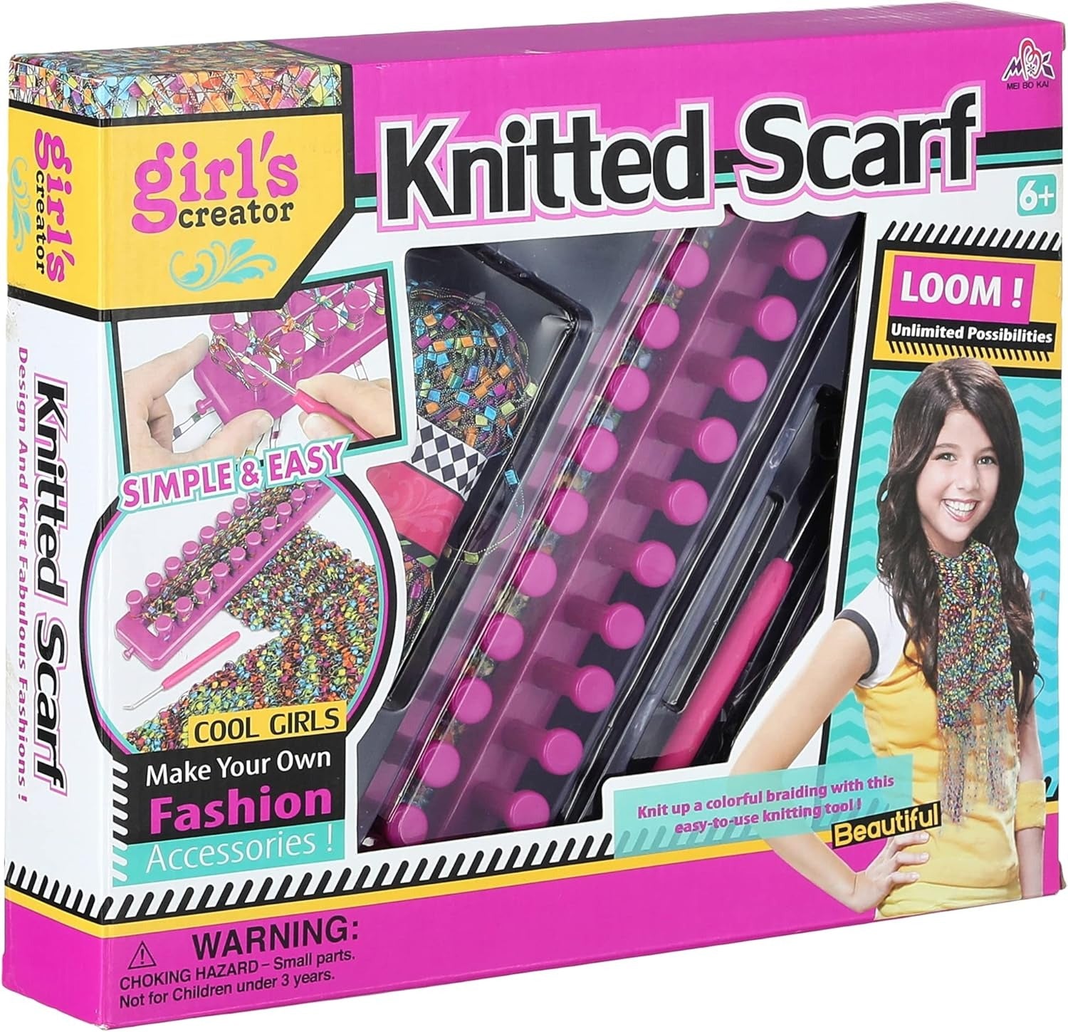 Girl's Creator Knitted Scarf