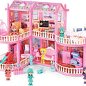 Princess Doll House Playset For Girls - 170 Pcs