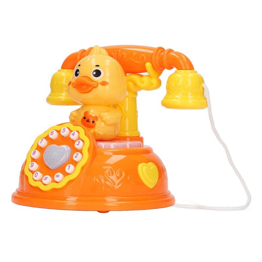 Cute Duck Shape Telephone Toy for Kids