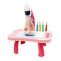 Creative LED Projector Art Desk: Educational Painting & Drawing Toy for Kids