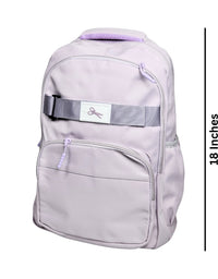 Spacious School Bag for kids - 18 inches (959) - Purple
