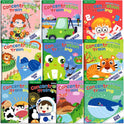 ASTARON 10-Pack Sticker Activity Books – Fun & Educational Busy Books for Kids!