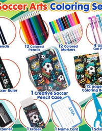 Vest Zip-It Pencil Case With Stationery For Kids - 36 Pcs
