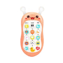 ATC Puzzle Phone Educational Toy with Light Sound Shape Matching for Kids