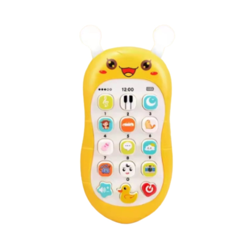 ATC Puzzle Phone Educational Toy with Light Sound Shape Matching for Kids