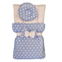 Star Print Luxury Baby Bedding Set with Pillow