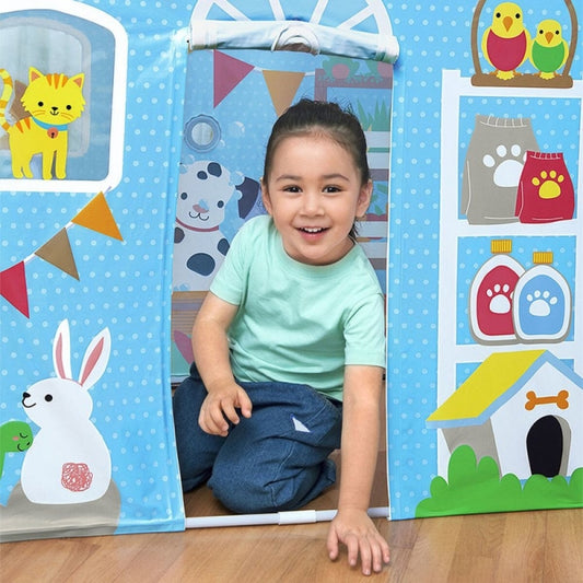 Kids Play House IndoorAnd Outdoor Imaginative Play Tent