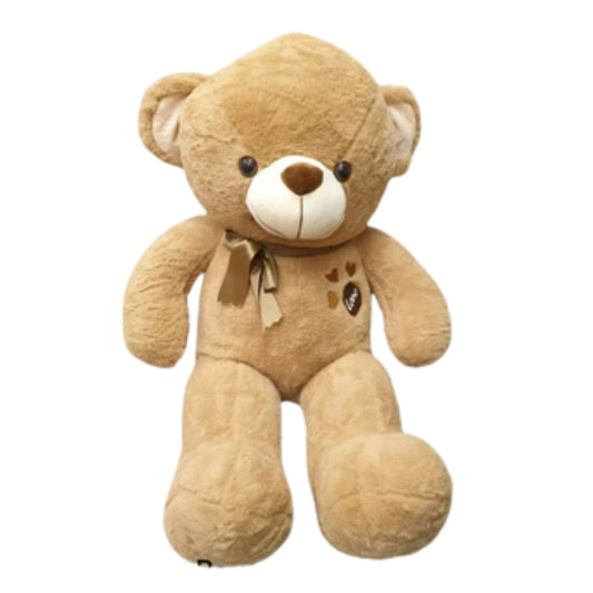 Teddy Bear Plush with Ribbon Bow Soft and Cuddly Stuffed for Kids