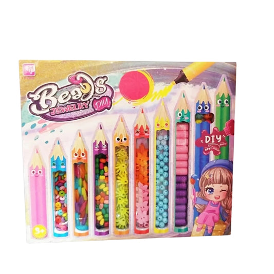 Woopie Jewelry Craft Set Multicolor Bracelet Necklace Kit  Kids