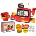 Kids Cash Counter Scanner Toy Set for Kids Pretend Play