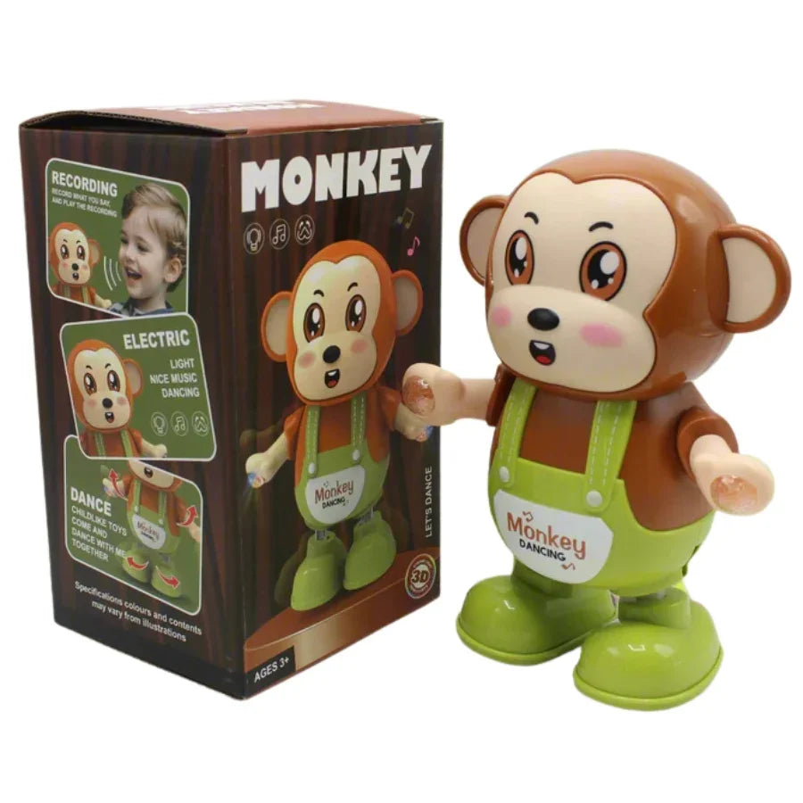 Electric Talking Dancing Monkey Toy Interactive Fun for Kids