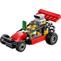 Pre-loved LEGO City Helicopter Transporter Heavy Duty Truck Chopper Building Set  (Without box)