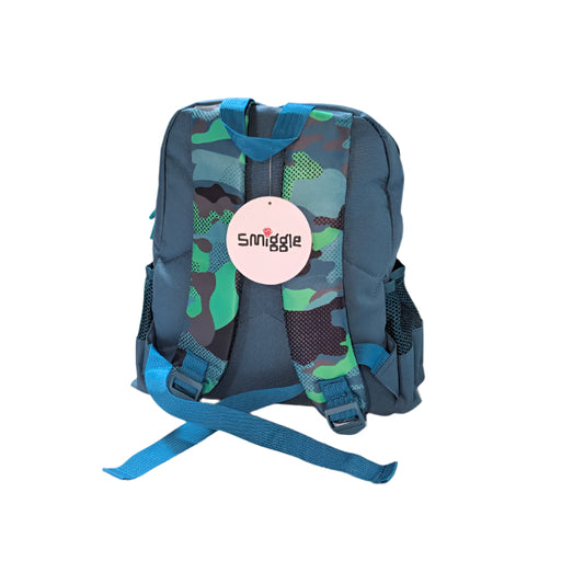Smiggle 13-Inch Dino School Bag Compact Fun Backpack for Kids (GT1515)