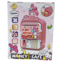 My Melody Kuromi Electronic Money Safe Password Piggy Bank Music Light for Kids