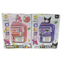 My Melody Kuromi Electronic Money Safe Password Piggy Bank Music Light for Kids