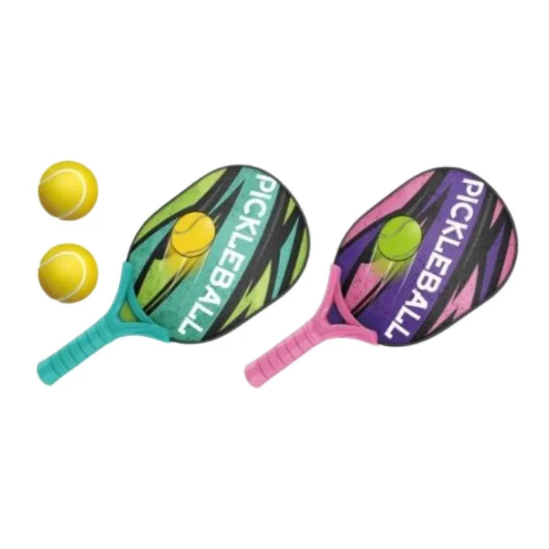 Pickleball Paddle Set Lightweight Rackets with Balls for Indoor & Outdoor Fun