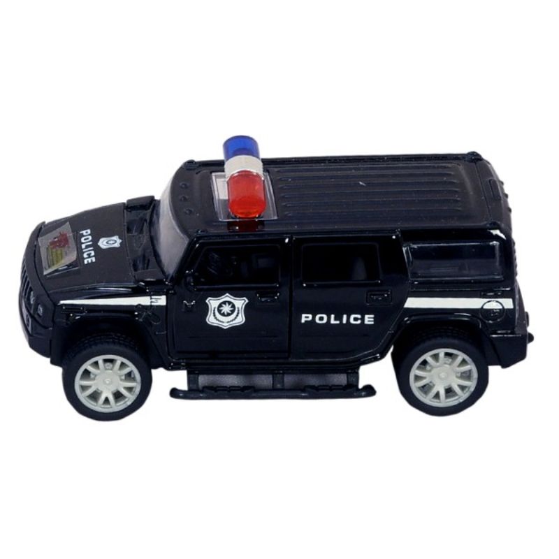 1 Pcs Die Cast Police Car Assorted Color