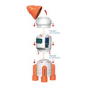 Space Rocket Electronic Exploring Toy Model With Sound for Kids