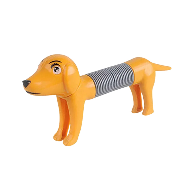 Stretchable Pop Tube Spring Dog Toy For Kids